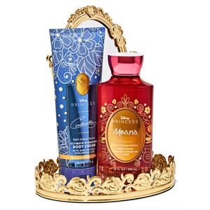 Bath & Body Works Disney Princess Mirror Tray Gold Display Holder RARE Collect